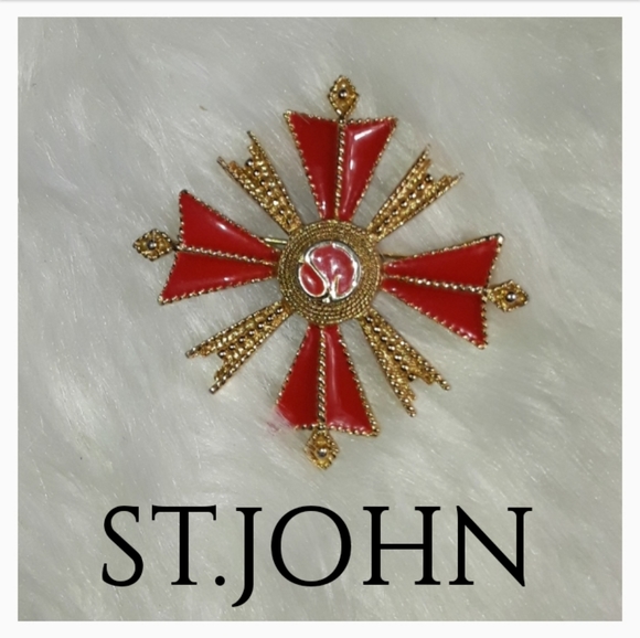 SAINT. JOHN BROOCH
